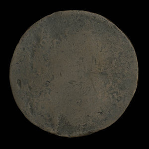 Canada, unknown, 1/2 penny : 1830