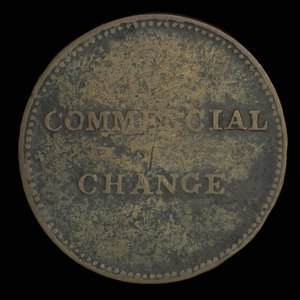 Canada, unknown, 1/2 penny : 1830