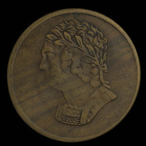 Canada, unknown, 1/2 penny : 1820