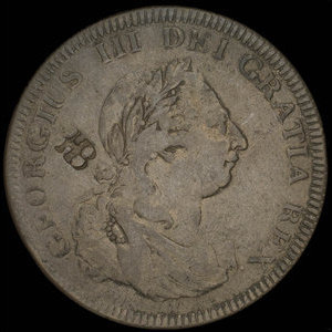 Great Britain, Bank of England, 1 dollar : 1804