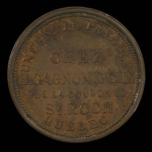 Canada, Jacques Cartier House, 1 cent : 1915