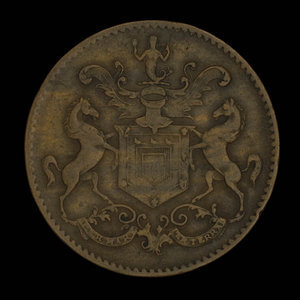 Canada, R. & I.S. Rutherford, 1/2 penny : 1841