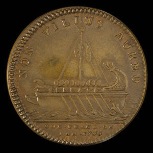 France, Louis XV, no denomination : 1755