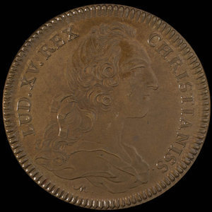 France, Louis XV, no denomination : 1758