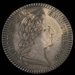 France, Louis XV, no denomination : 1758