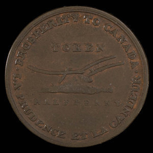 Canada, Lesslie & Sons, 1/2 penny : 1824