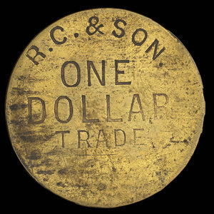 Canada, R.C. & Son, 1 dollar : 1914