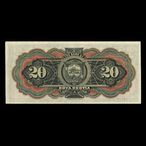 Canada, Bank of Nova Scotia, 20 dollars : February 1, 1918