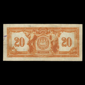 Canada, Canadian Bank of Commerce, 20 dollars : January 2, 1917