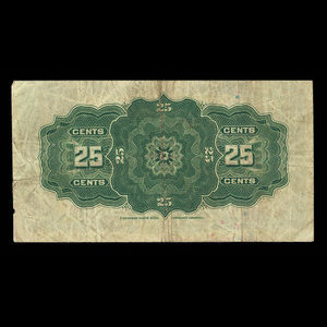 Canada, Dominion of Canada, 25 cents : July 2, 1923