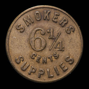 Canada, S.B. Shaw, 6 1/4 cents : 1900