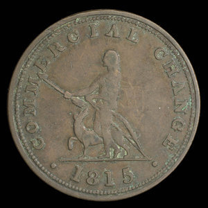 Canada, Starr & Shannon, 1/2 penny : 1815