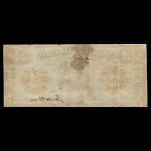 Canada, Bank of Clifton, 2 dollars : September 1, 1861