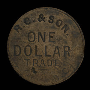 Canada, R.C. & Son, 1 dollar : 1914