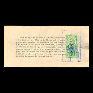 Mexico, Bank of Montreal, 20 pesos : April 23, 1915