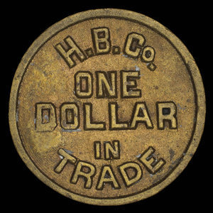 Canada, Hudson's Bay Company, 1 dollar :