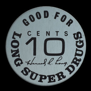 Canada, Long Super Drugs, 10 cents : 1968