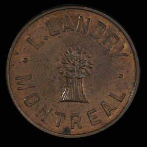 Canada, L. Landry, 1 loaf, bread : 1888