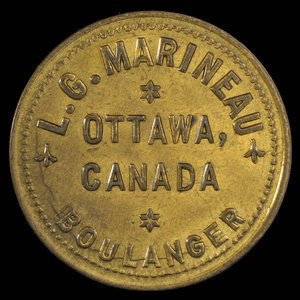 Canada, L.G. Marineau, 1 loaf, bread : 1917