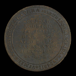 Canada, unknown, 1/2 penny : 1812