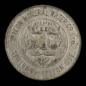 Canada, St. Leon Mineral Water Company Limited, 1 glass, St. Leon water : 1890