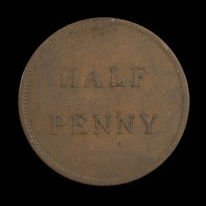 Canada, Duncan & Company, 1/2 penny : 1841