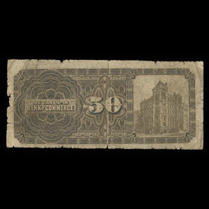 Canada, Canadian Bank of Commerce, 50 dollars : May 1, 1912