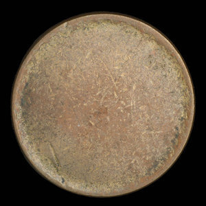 Canada, unknown, 1/2 penny : 1838