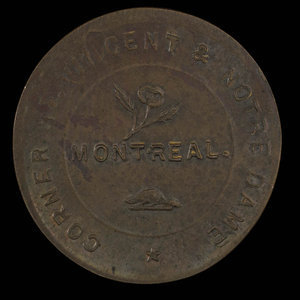 Canada, Maysenholder & Bohle, 1/2 penny : 1849