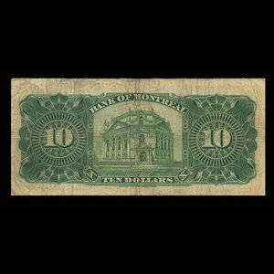 Canada, Bank of Montreal, 10 dollars : January 2, 1904