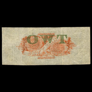 Canada, City Bank (Montreal), 2 dollars : January 1, 1857