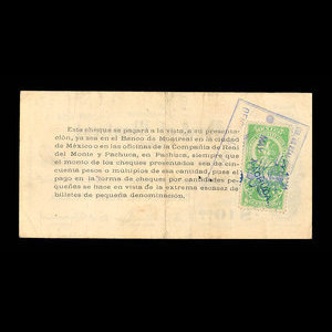 Mexico, Bank of Montreal, 10 pesos : May 1, 1915