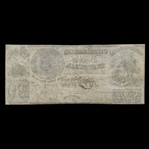 Canada, Commercial Bank of Montreal, 20 dollars : October 10, 1835