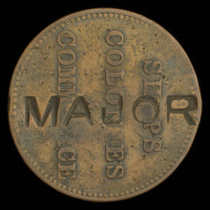 Canada, unknown, 1/2 penny : 1835