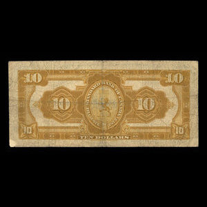 Canada, Standard Bank of Canada, 10 dollars : January 2, 1914