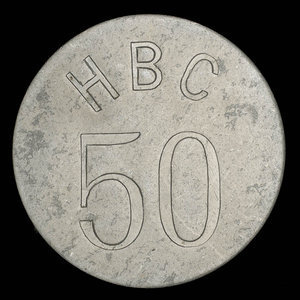 Canada, Hudson's Bay Company, 50 cents : 1962