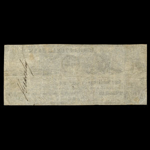 Canada, Agricultural Bank (Toronto), 1 dollar : November 1, 1835