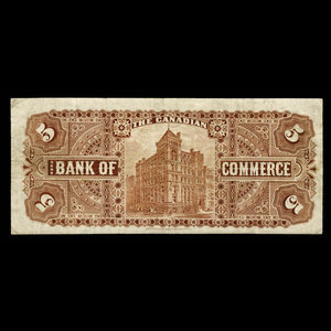 Canada, Canadian Bank of Commerce, 5 dollars : January 2, 1901