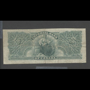 Canada, Imperial Bank of Canada, 5 dollars : October 1, 1902