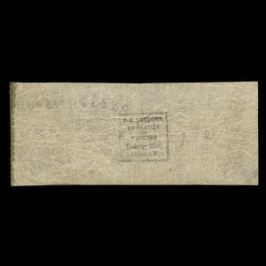 Canada, Bank of Brantford, 2 dollars : November 1, 1859