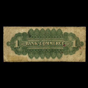 Canada, Canadian Bank of Commerce, 1 dollar : May 1, 1867