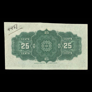 Canada, Dominion of Canada, 25 cents : January 2, 1900