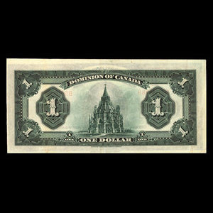 Canada, Dominion of Canada, 1 dollar : July 2, 1923