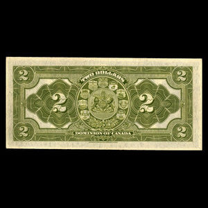 Canada, Dominion of Canada, 2 dollars : January 2, 1914