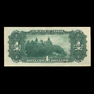 Canada, Dominion of Canada, 4 dollars : July 2, 1900