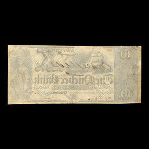 Canada, Quebec Bank, 10 dollars : November 1, 1853