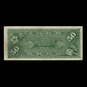 Canada, Union Bank of Canada (The), 50 dollars : July 1, 1912