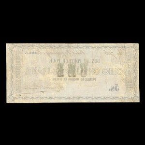 Canada, William Price & Son, 5 shillings : November 1, 1848