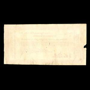 Canada, William Price & Son, 30 sous : August 31, 1850