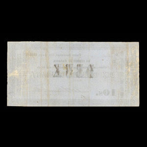 Canada, William Price & Son, 10 shillings : August 31, 1850